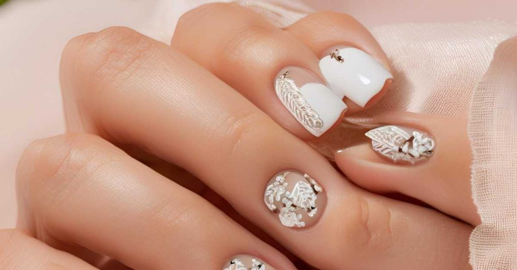 Elevate Your French Manicure with Stunning Design