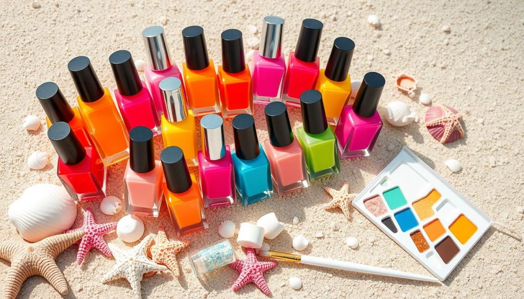 DIY Cute Beach Nails Ideas