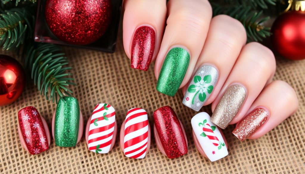 Easy Christmas Nails (Festive DIY Manicure Ideas)