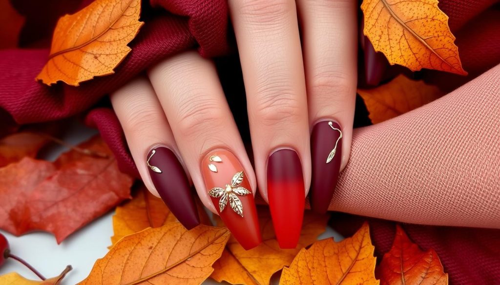 Elegant Classy Autumn Nails