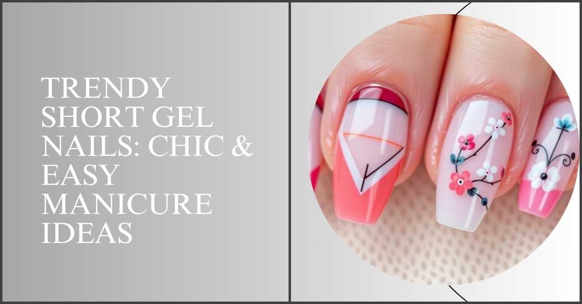 Trendy Short Gel Nails Chic & Easy Manicure Ideas